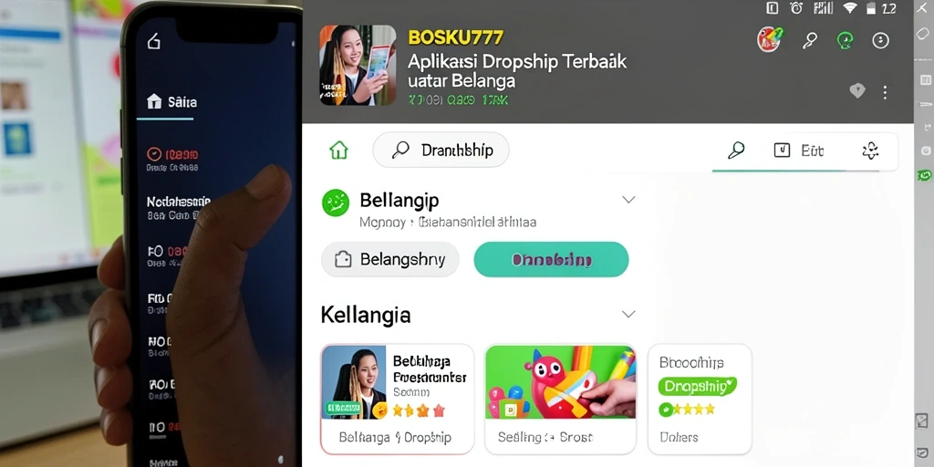 Tampilan antarmuka aplikasi BOSKU777 yang menarik dan fungsional.
