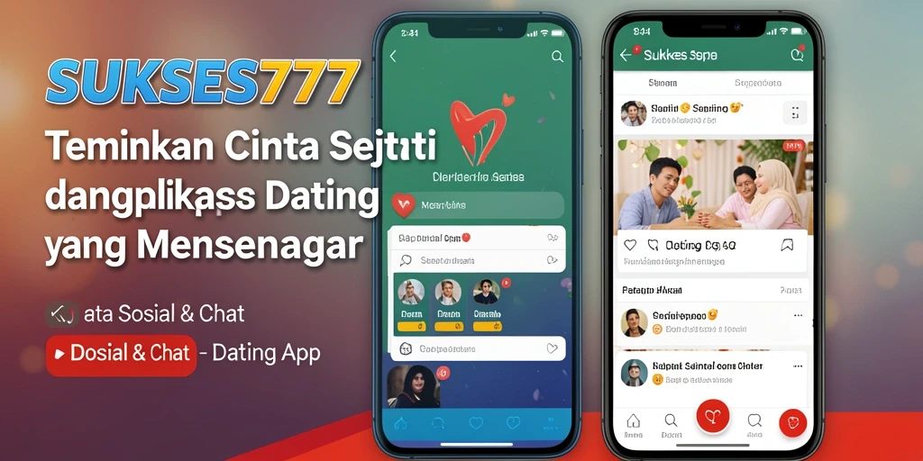 Tampilan antarmuka <strong>SUKSES777</strong> yang modern dan fungsional untuk interaksi kencan.