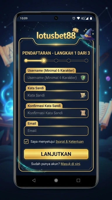 Panduan Registrasi Akun Lotusbet88 untuk Android